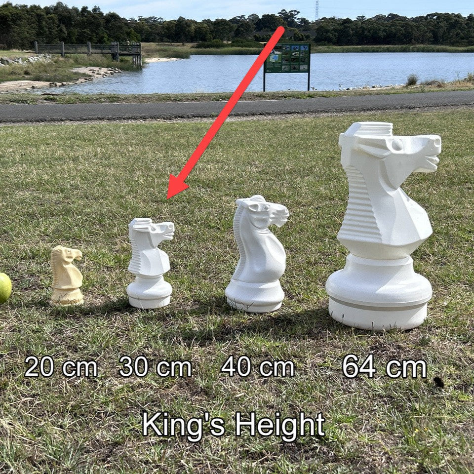 Giant Chess 30cm Garden / Outdoor Chess Set