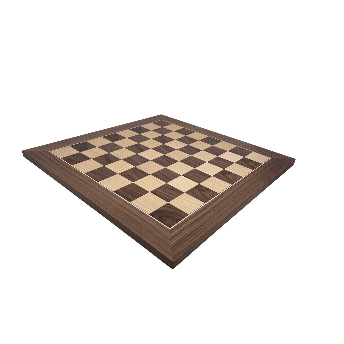 Dal Rossi Walnut Chessboard - imperfections - side view
