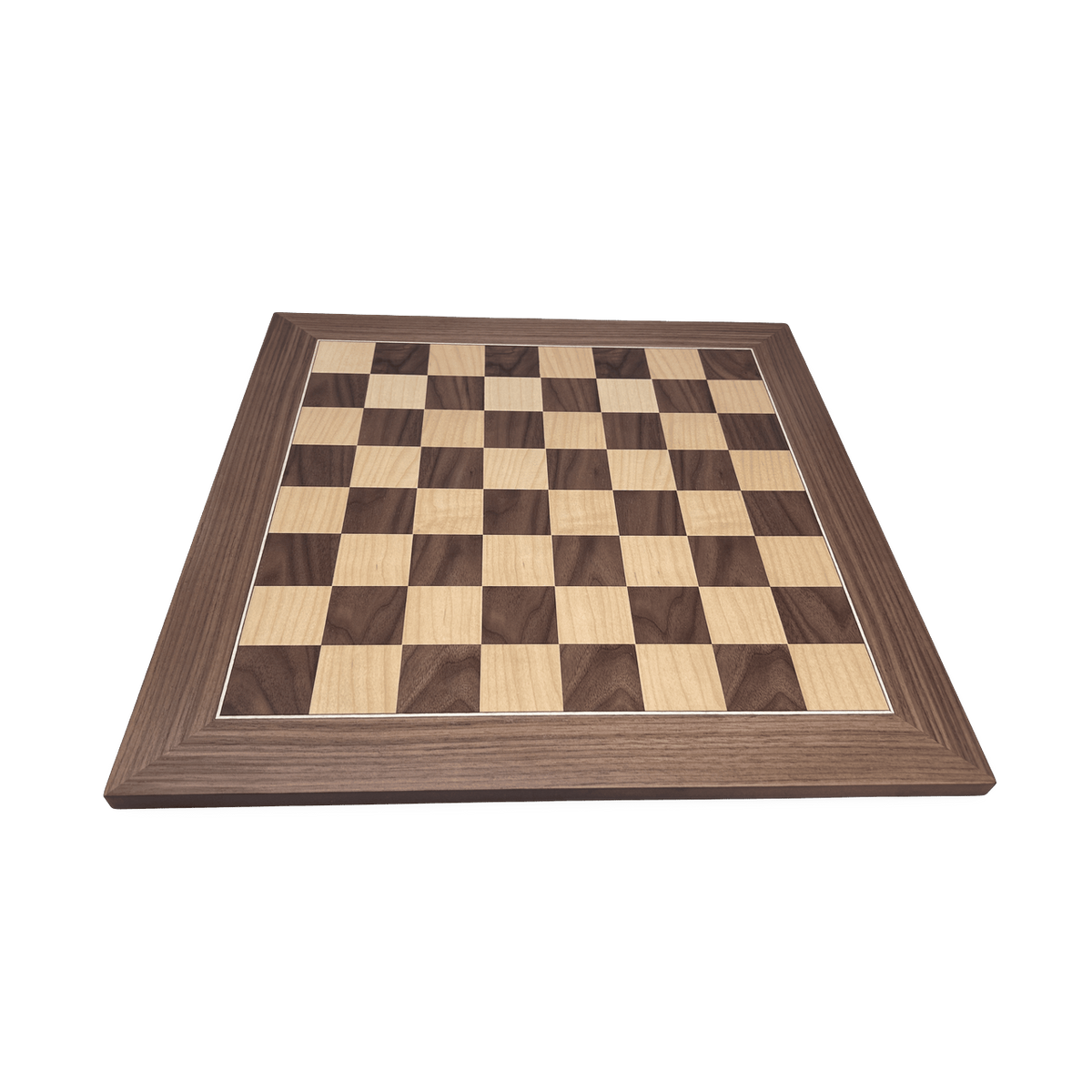 Dal Rossi Walnut Chessboard - imperfections - front view