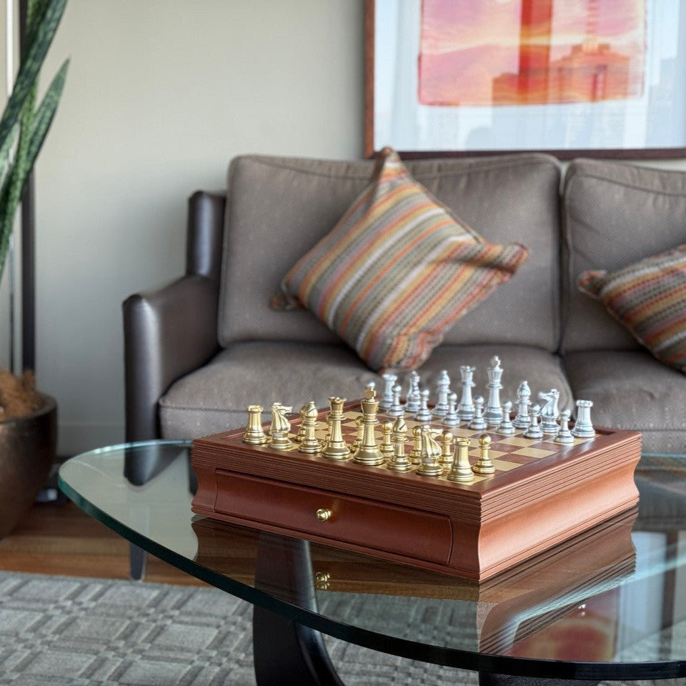 Lifestyle with chess pieces