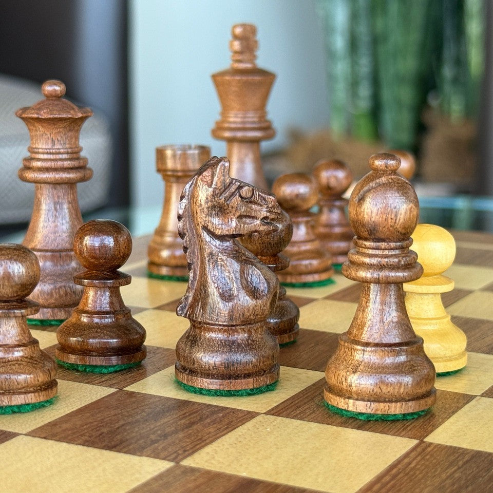 Paris Coffee Table Chess Set - Lifestyle Detail