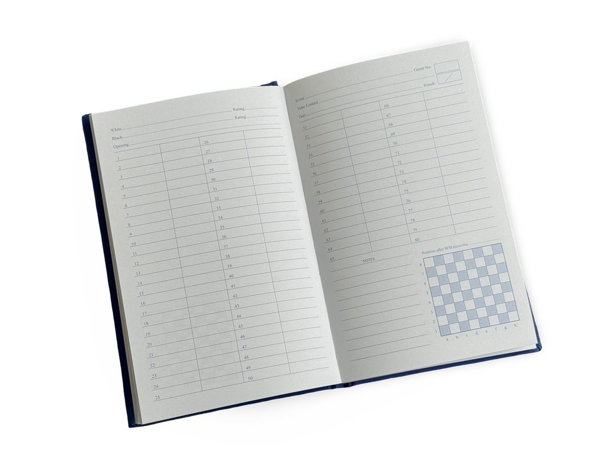 Score book - open