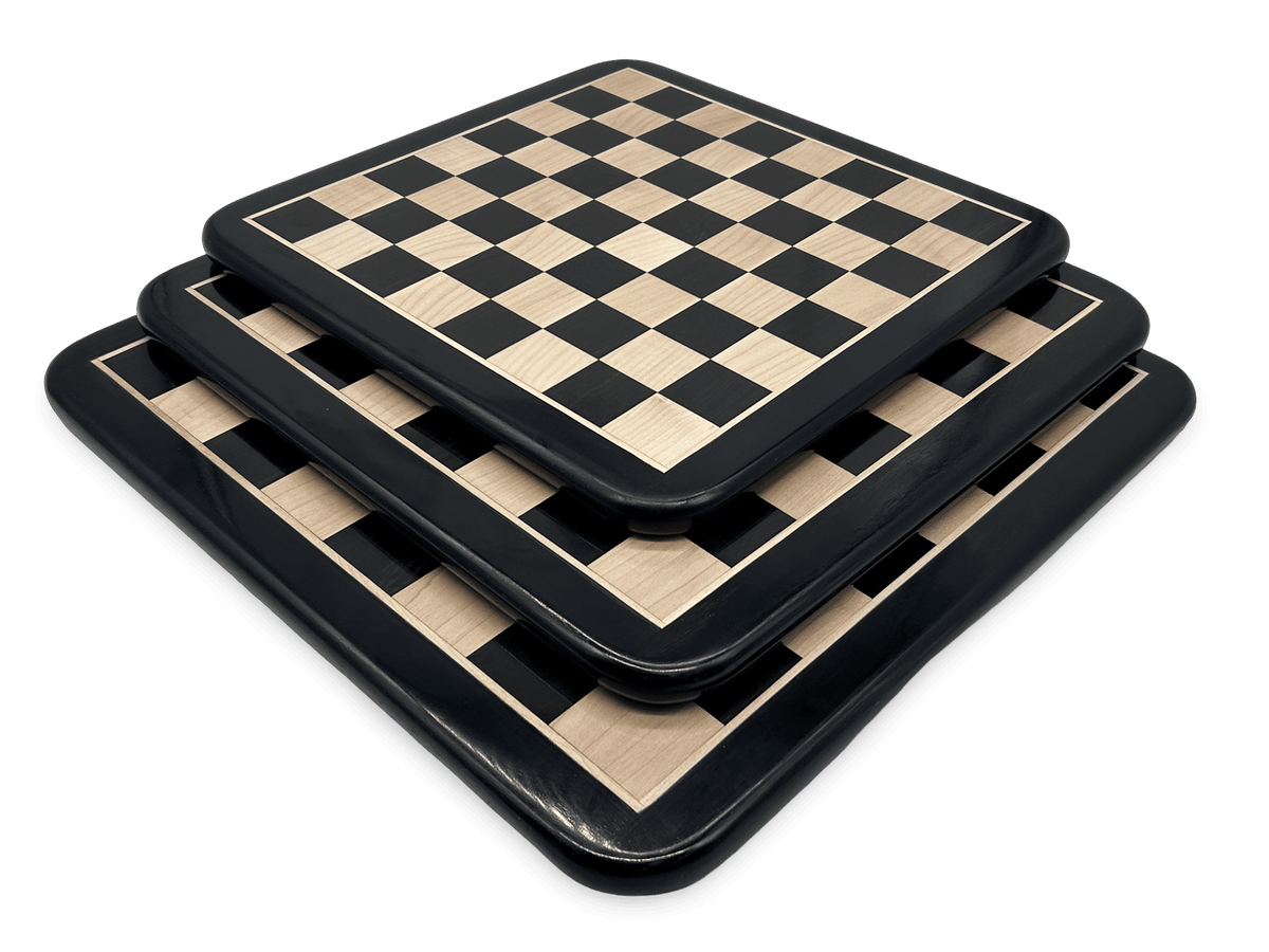 Rex Noir Solid Timber Chessboard Noir
