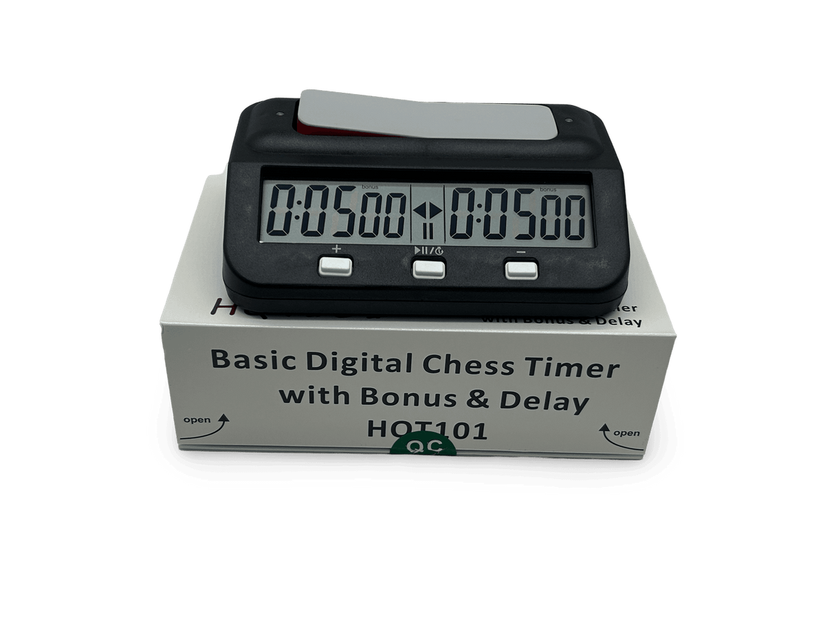 Tournament Pro Chess Set - Clocks or timers