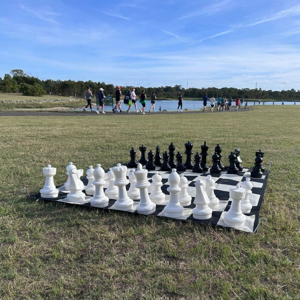 Giant Chess 30cm Garden / Outdoor Chess Set