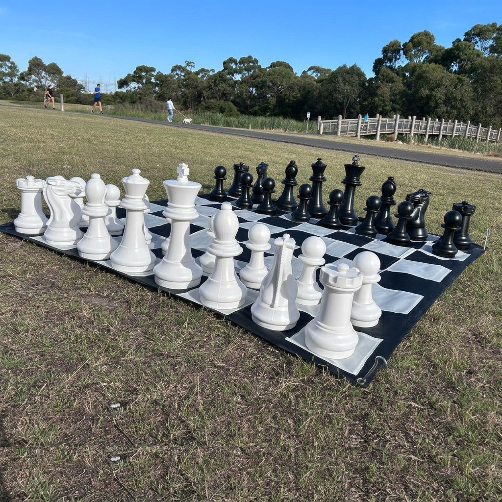 Giant Chess 40cm Giant Chess Outdoor / Indoor Set
