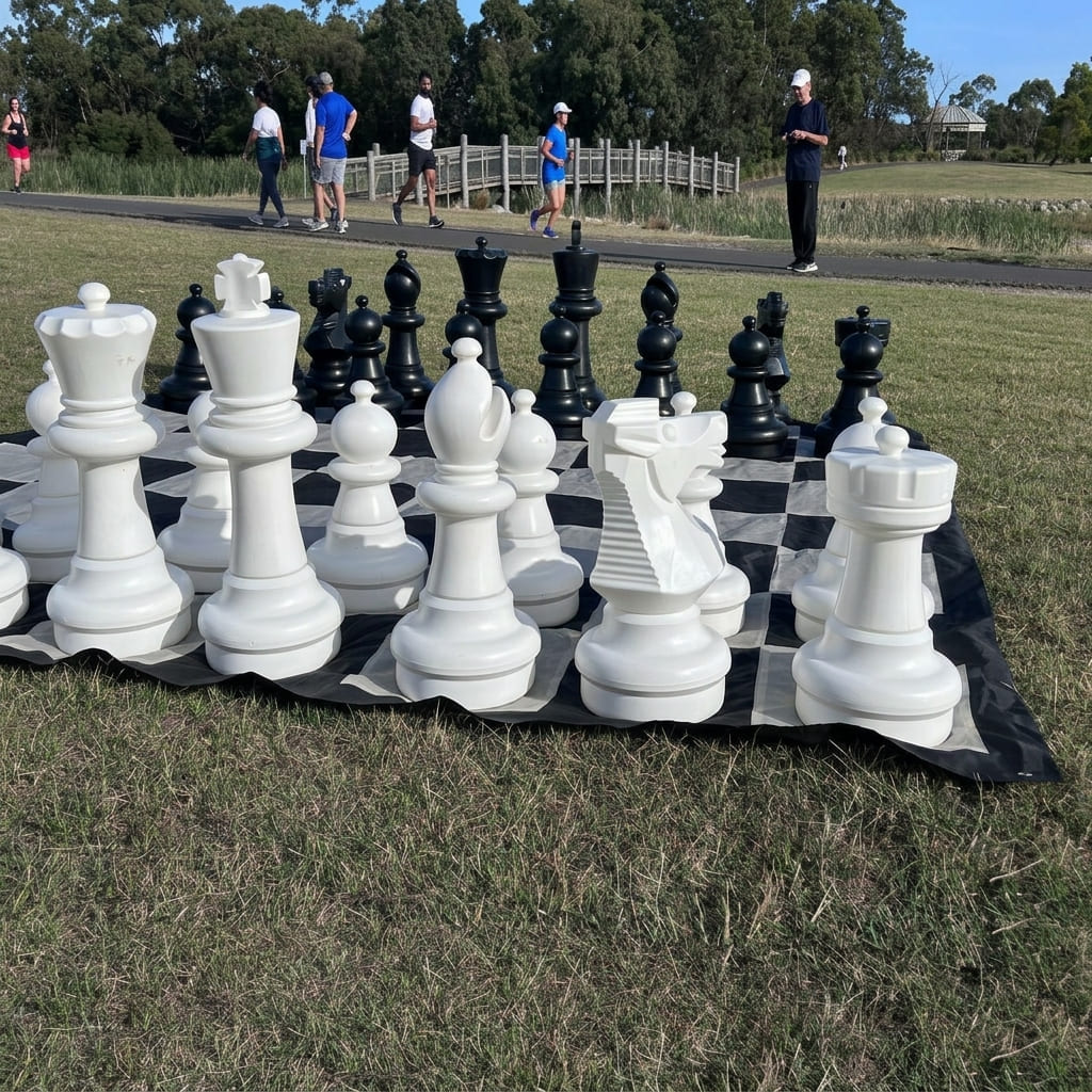 Giant Chess 64cm Giant Chess Outdoor Set (Pieces only)