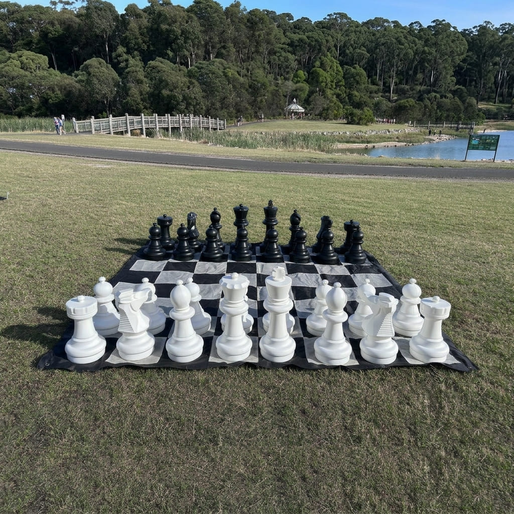 Giant chess set