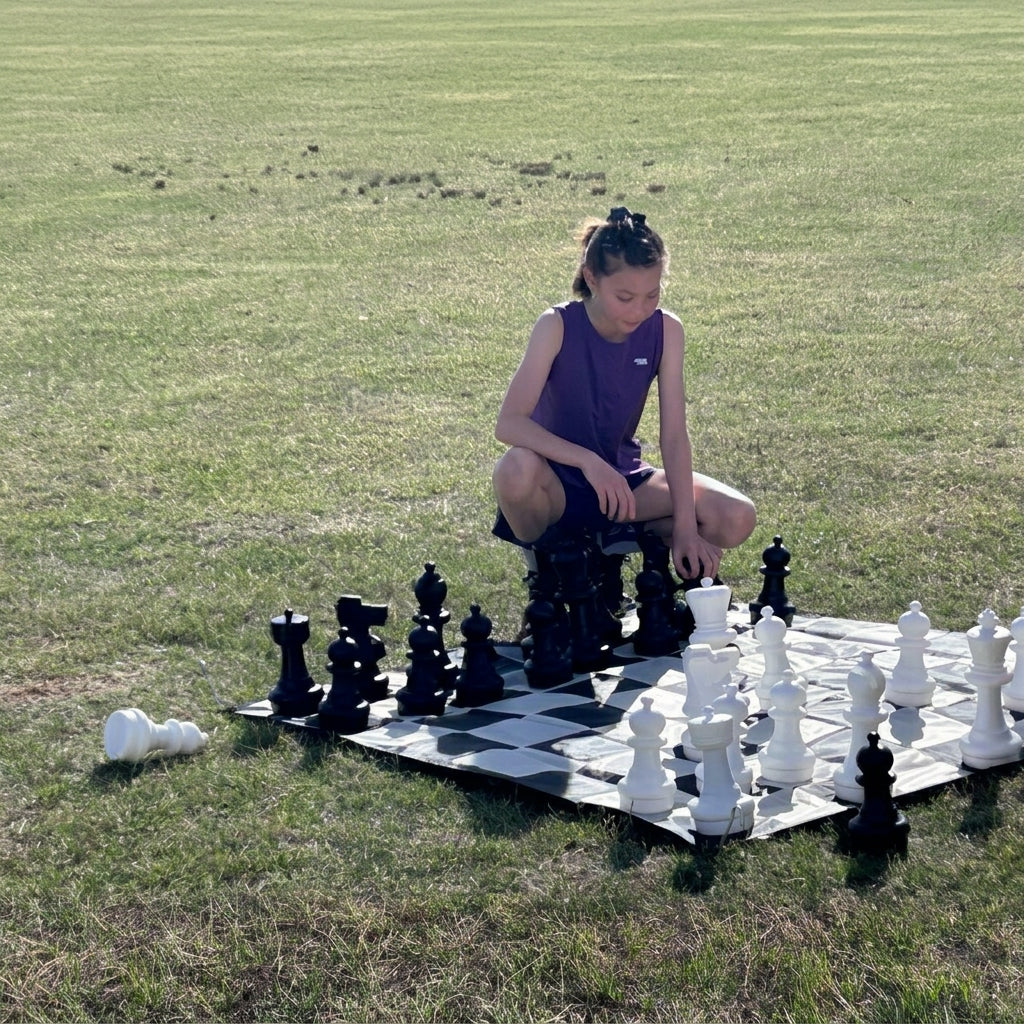 Giant Chess 30cm Garden / Outdoor Chess Set