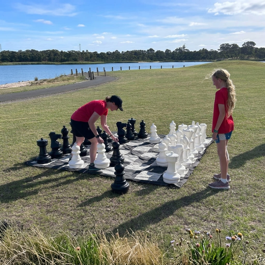 Giant Chess 64cm Giant Chess Outdoor Set (Pieces only)