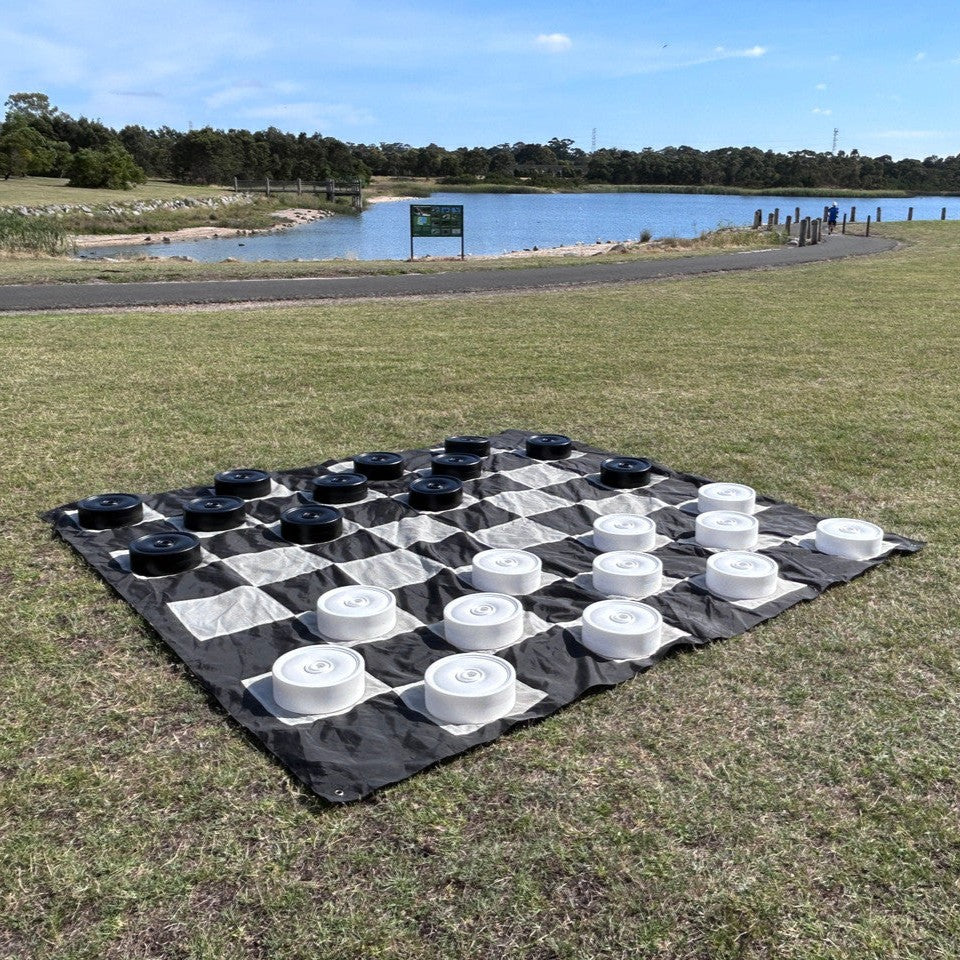 Giant Chess 22cm Giant Checkers Pieces (pieces only)