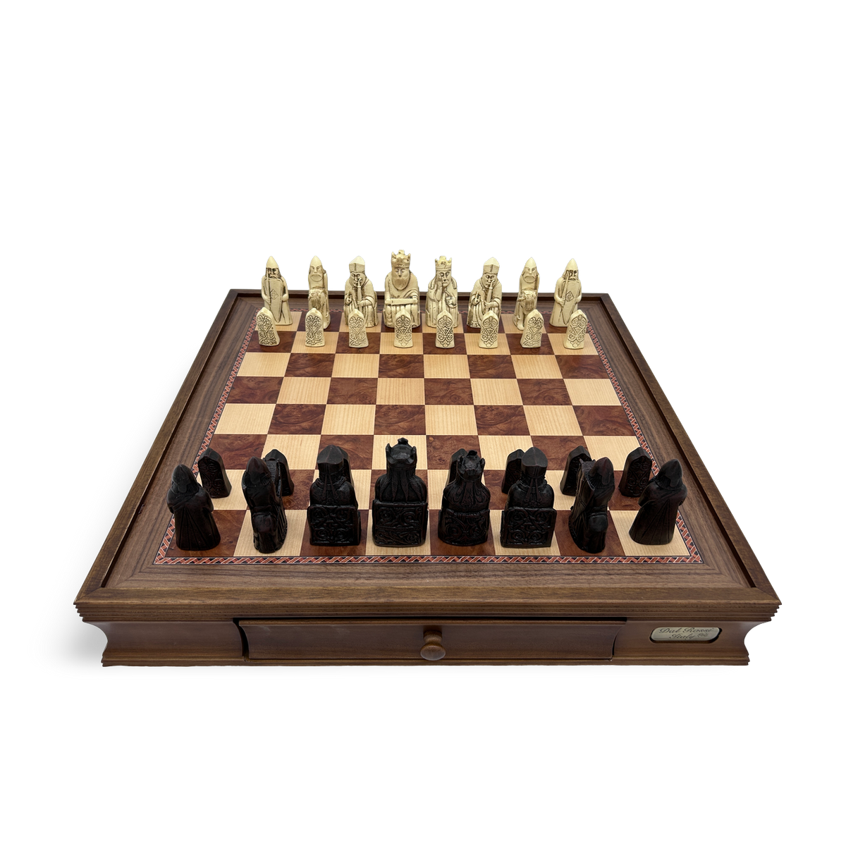 Example with wooden board with drawers (L2299DR)