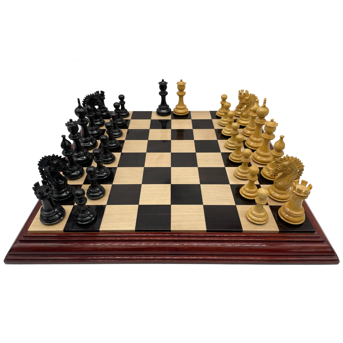 Rex Noir Luxury CAMELOT Chess Pieces - Ex-Display & Replacement Bishop - side view