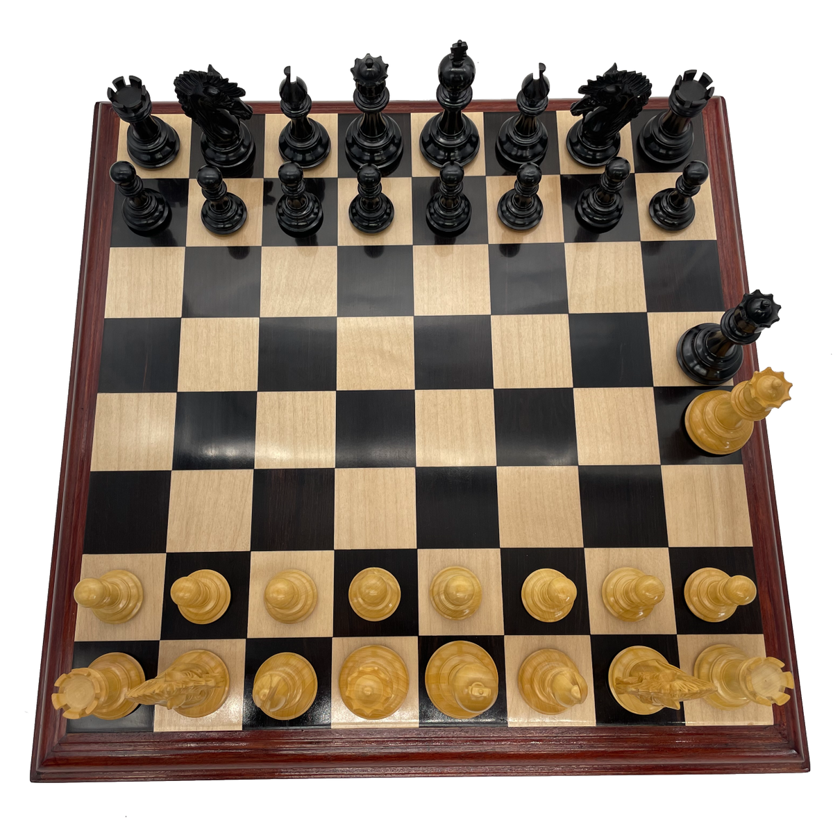 Rex Noir Luxury CAMELOT Chess Pieces - Ex-Display & Replacement Bishop - from above