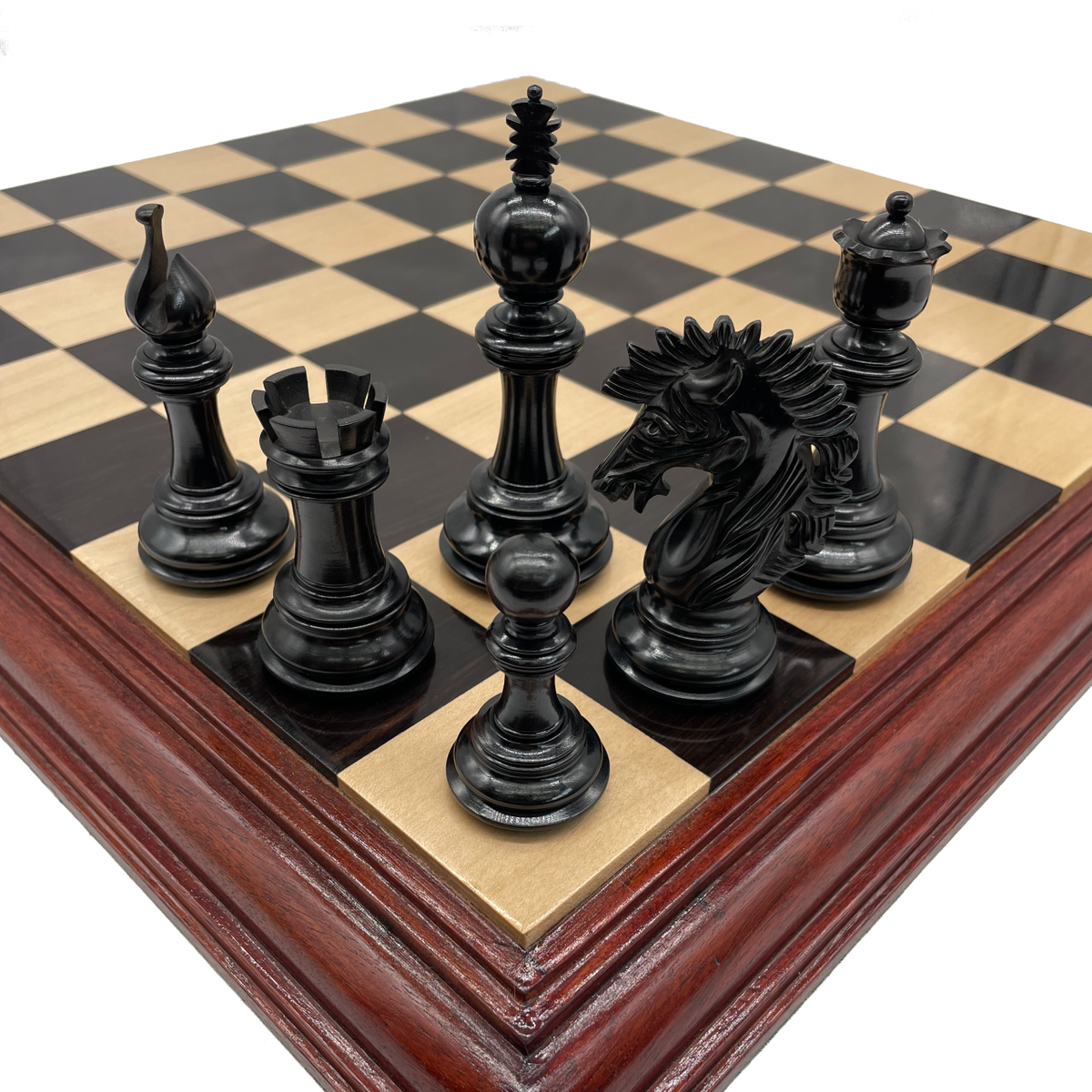Rex Noir Luxury CAMELOT Chess Pieces - Ex-Display & Replacement Bishop - dark side