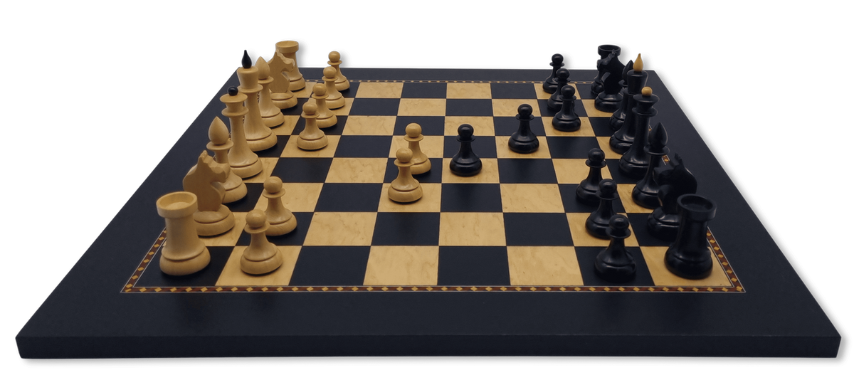 Mini Queen's Gambit Set - side view