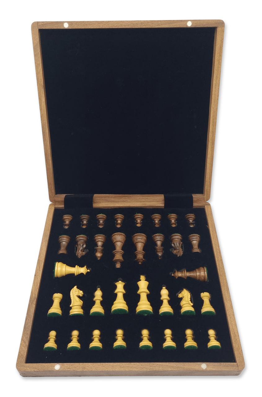 Paris Coffee Table Chess Set - open box