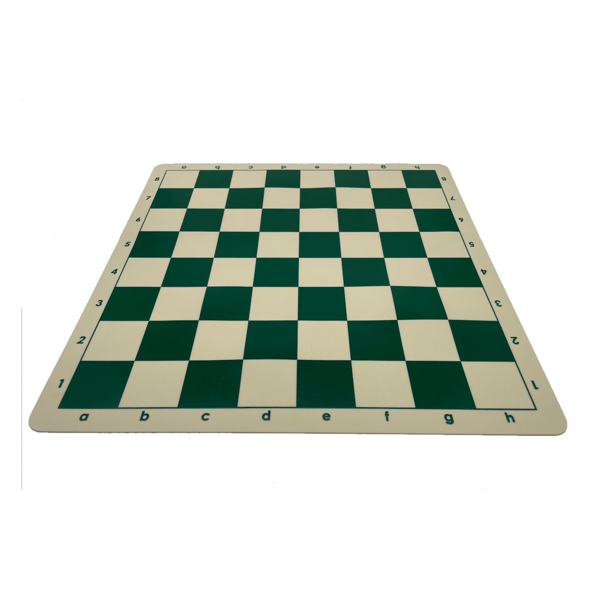 Tournament Silicone Chess Board (BB003) green and white