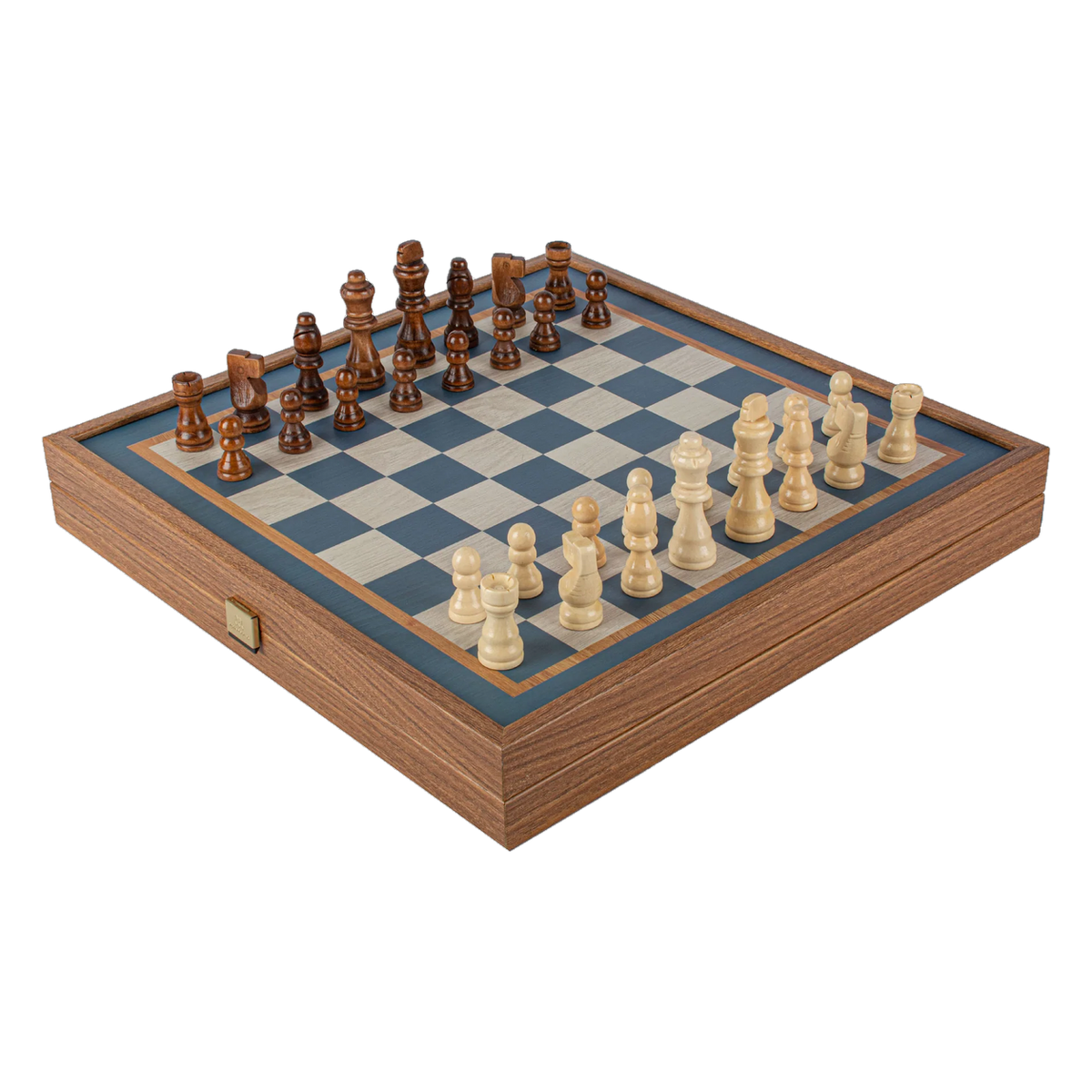 3-in-1 Blue Breeze Game Collection – Chess, Checkers