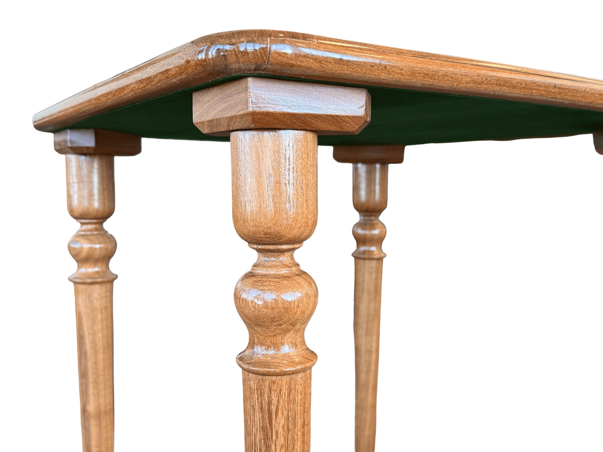 Rex Noir Wooden Chess Table - leg