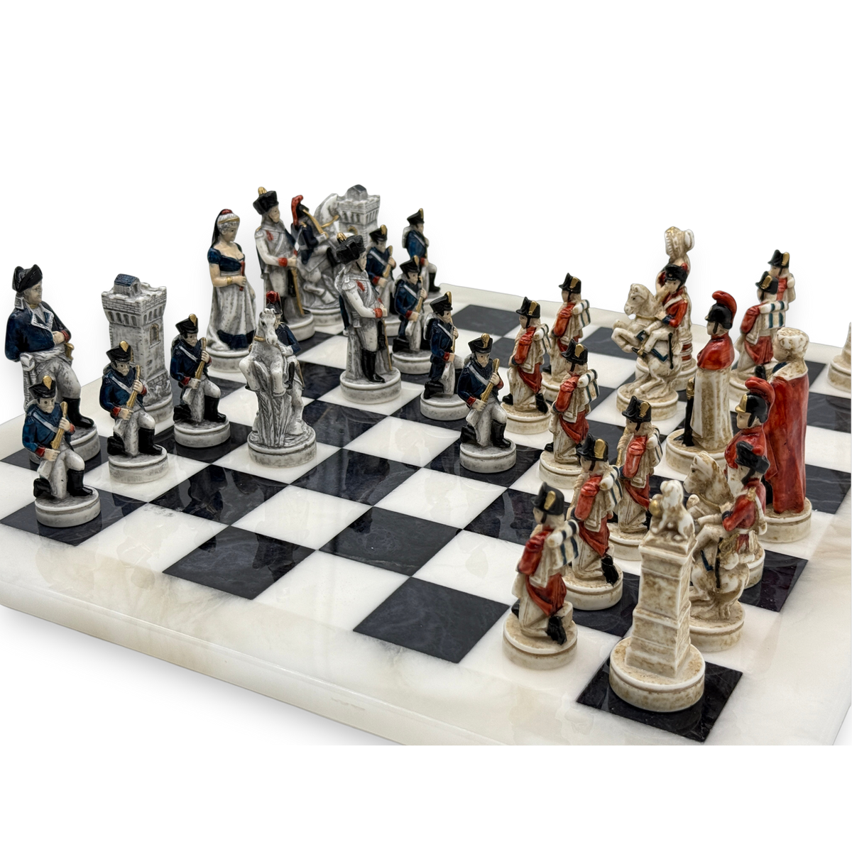 Battle of Waterloo Chess Set - game