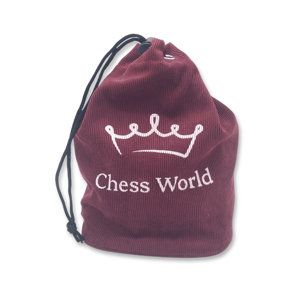 Burgundy drawstring Storage Bag for Tournament Double Weighted Pieces