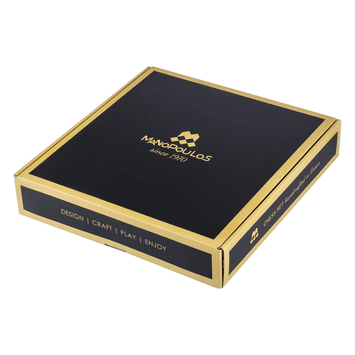 3-in-1 Blue Breeze Game Collection – Chess, Backgammon & Checkers - box