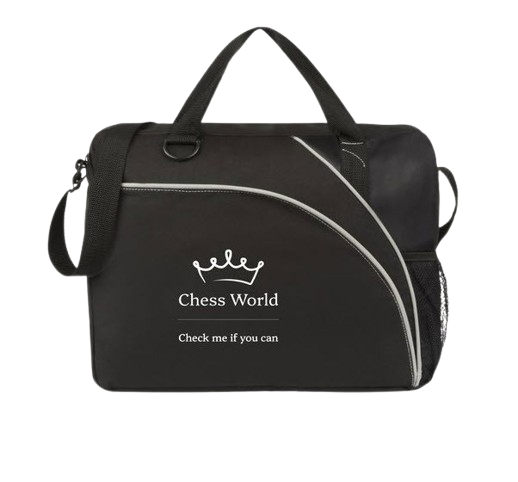 Chess themed laptop bag