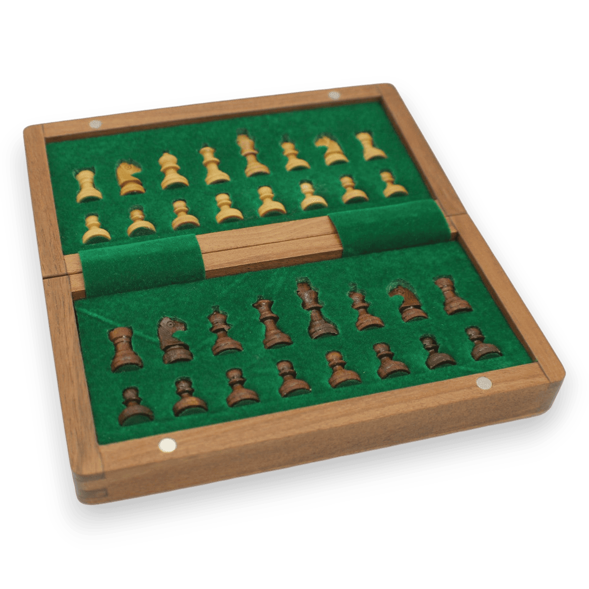 Rex Noir 18cm / 7" Flip Magnetic Travel Chess Set (FLI-S-18) internal