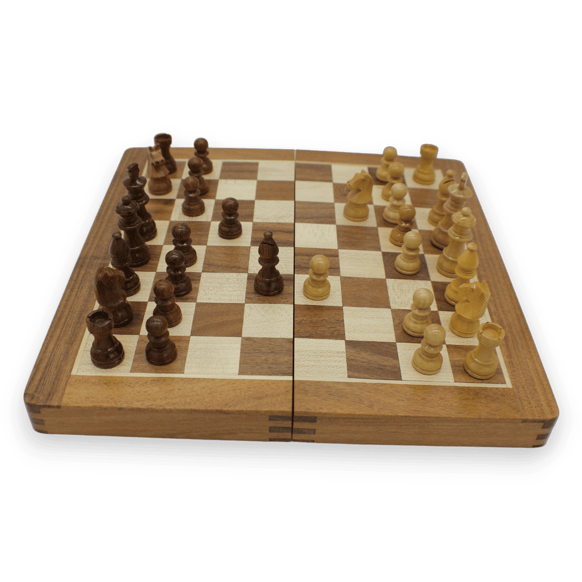 Rex Noir 30cm Flip Magnetic Chess Set (FLI-S-30) game on
