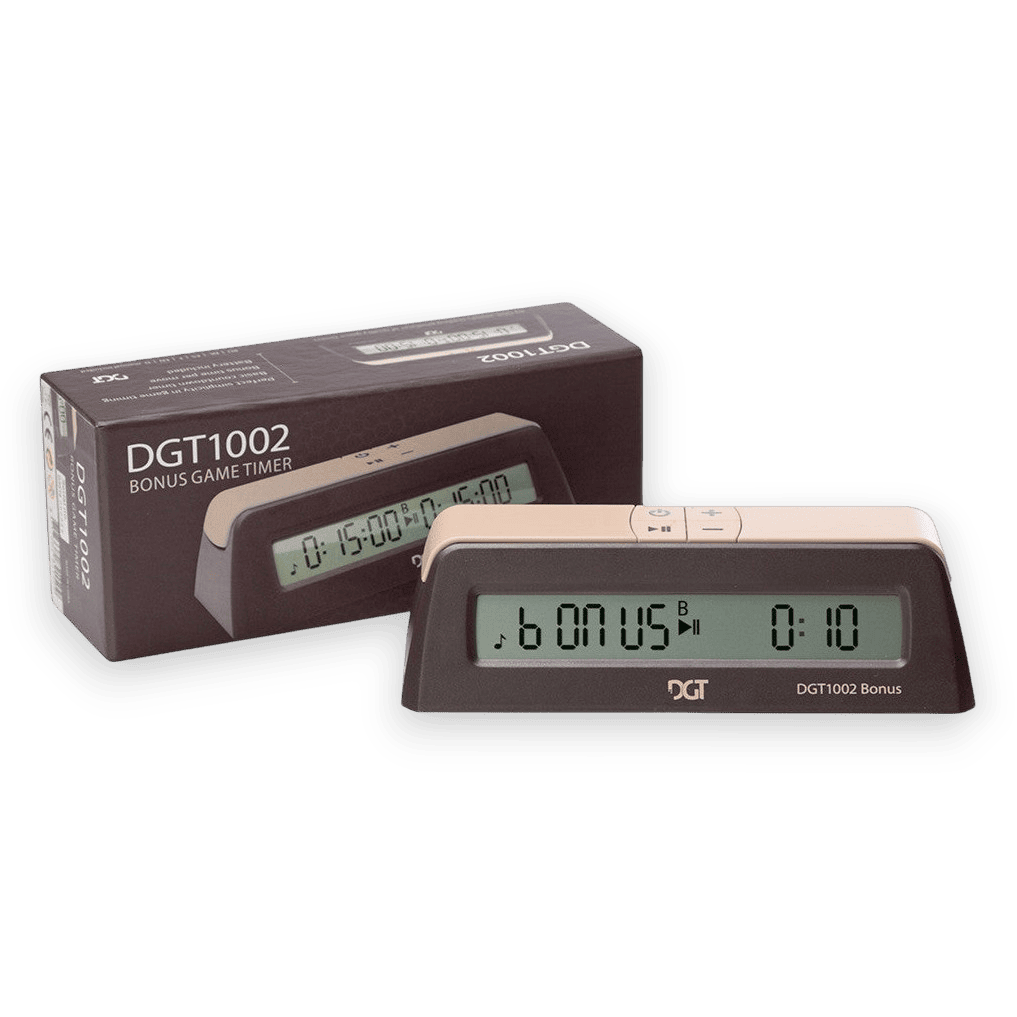 DGT 1002 Digital Chess Clock (DGT-1002) with box