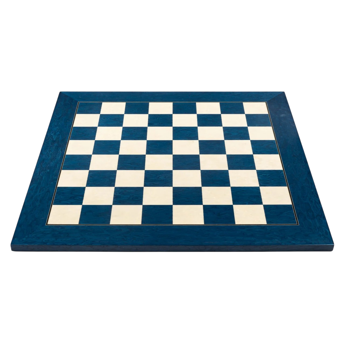 Blue Wooden Chessboard Deluxe