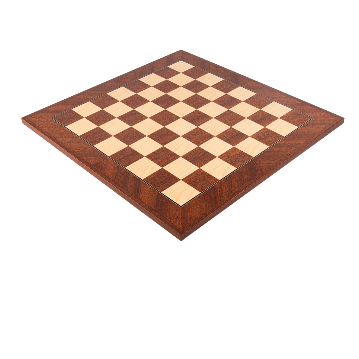 Mahogany Chessboard Deluxe side view