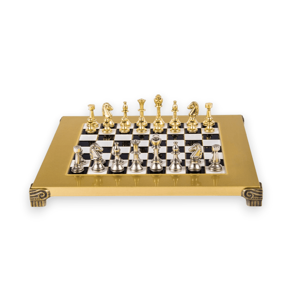 Regal Staunton Battlefield Chess Set - Display Item - from above