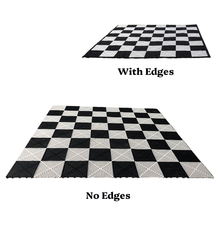 Safety Edges for Giant Chess Board - compariosn